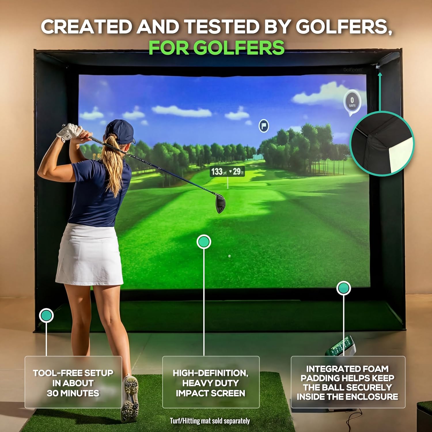 3G GSF Simulator Enclosure & 3G Mini Ring Swing Trainer Bundle