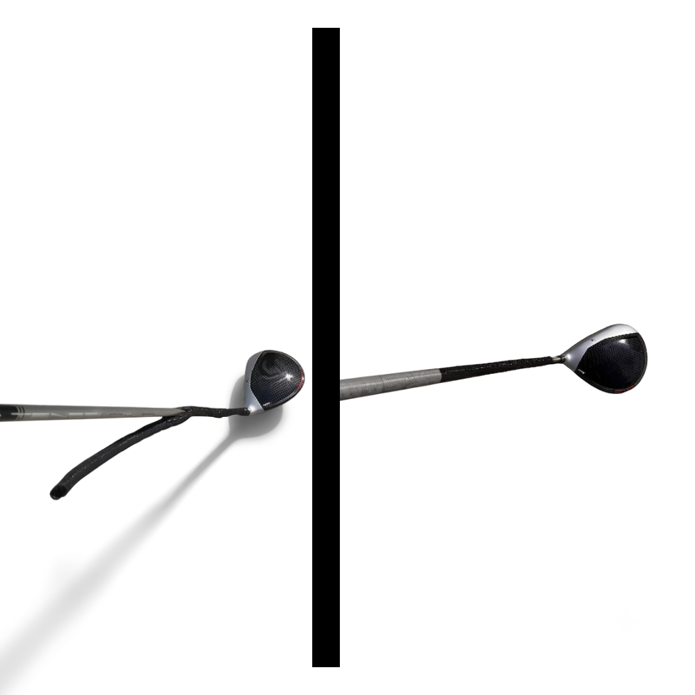 3G Ring Golf Swing Trainer, Adjustable Swing Plane Training Aid with Wedge Practice Stoppers and Protective Club Sleeve